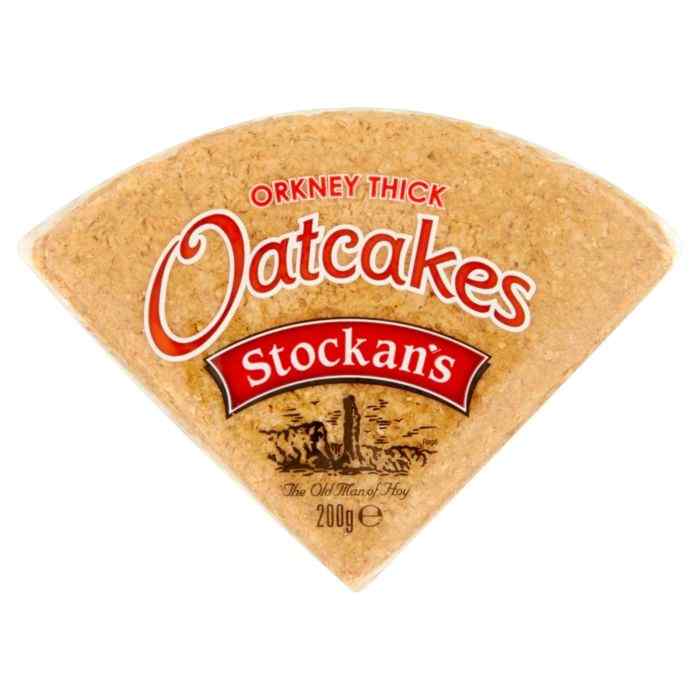 Stockan's - Thick Oatcakes, 200g  Pack of 24