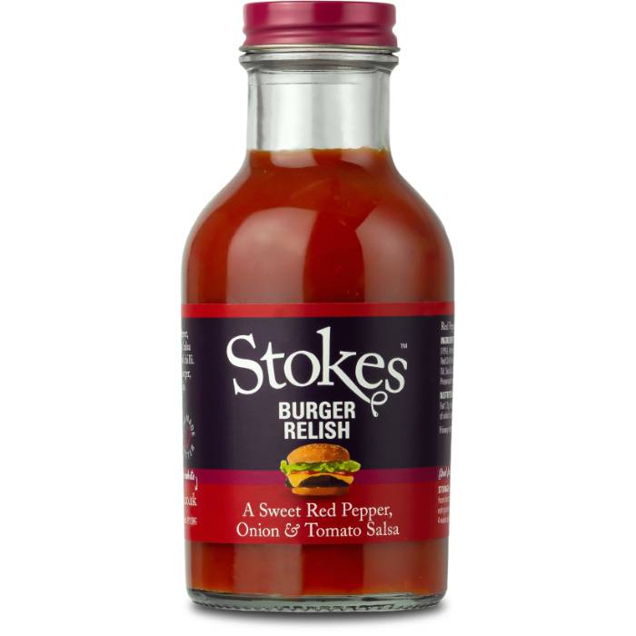 Stokes - Burger Relish Bottle, 295g  Pack of 6