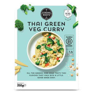 Strong Roots - Thai Green Vegetable Curry, 350g