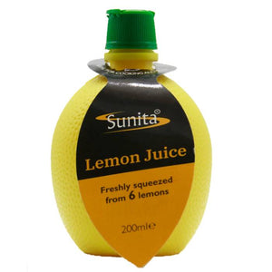 Sunita - Lemon Juice, 200ml