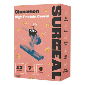 Surreal - Cinnamon Flavoured High Protein Cereal | Multiple Sizes