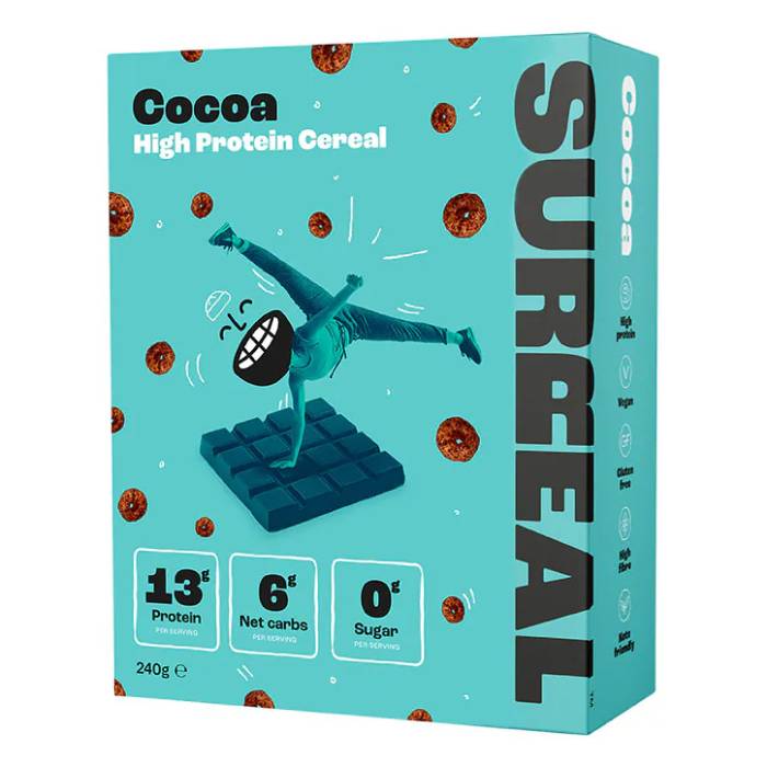 Surreal - Cocoa Flavoured High Protein Cereal,240g
