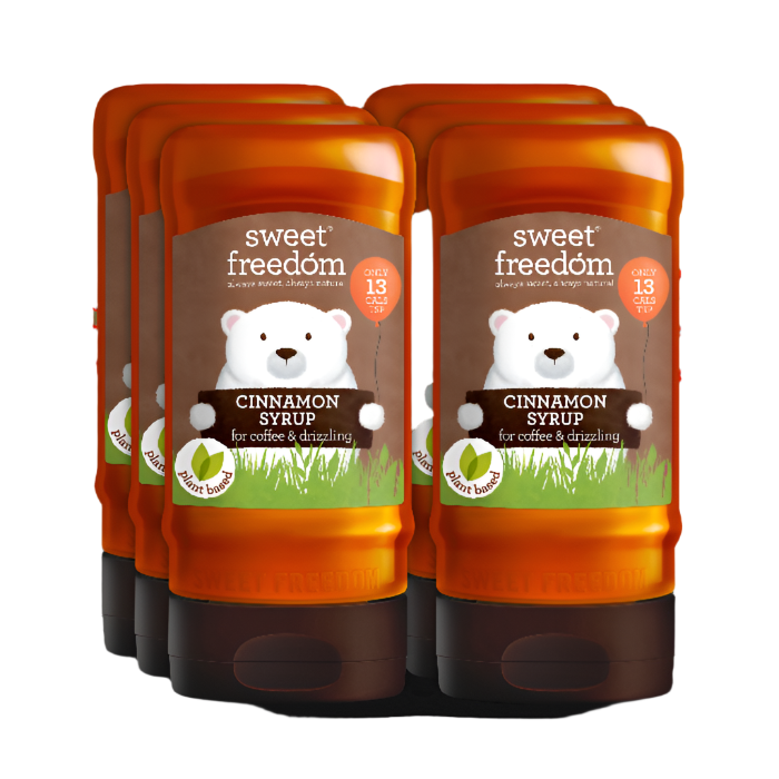 Sweet Freedom - Cinnamon Syrup, 350g - Pack of 6