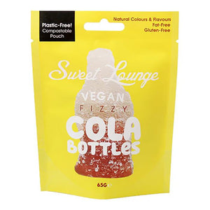 Sweet Lounge - Vegan Fizzy Cola Bottles Pouch | Multiple Sizes