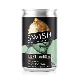 Swish Cocktails - Key Lime Pie Mojito Fizz, 150ml - Pack of 48 | Multiple Options