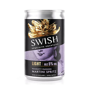 Swish Cocktails - Naughty Passion Martini Spritz, 150ml - Pack of 48 | Multiple Options