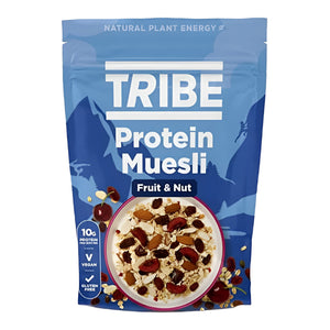 TRIBE - Protein Muesli Fruit + Nut, 400g | Pack of 5