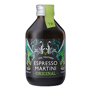 Tail Feather - Premixed Espresso Martini, 140ml - Pack of 16