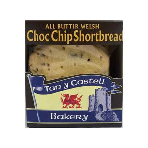 Tan Y Castell - Choc Chip Shortbread, 160g | Pack of 12