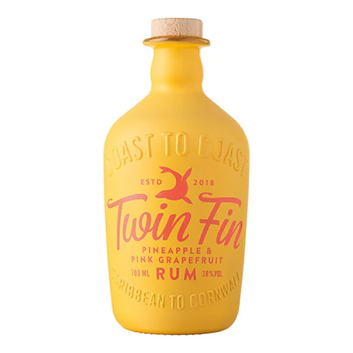 Tarquin's - Twin Fin Pink Grapefruit & Pineapple Rum 38%, 70cl - Case of 6