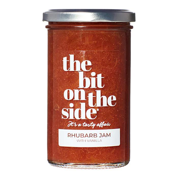 The Bit on the Side Rhubarb with Vanilla - Jam, 290g - Pack of 6