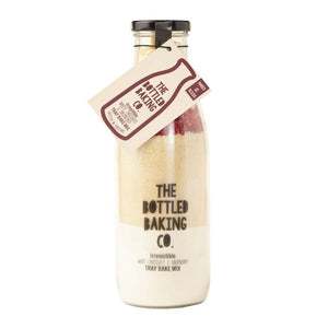 The Bottled Baking Co - Raspberry & White Chocolate Tray Bake Mix, 559 | Pack of 6