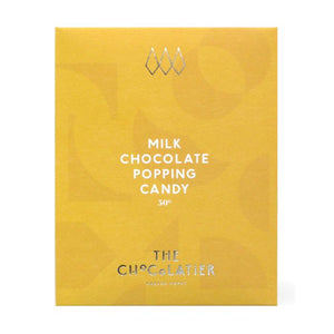 The Chocolatier - Popping Candy Milk Chocolate Bar, 50g | Pack of 15