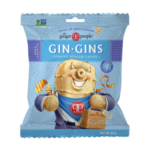 The Ginger People - Gin Gins Super Strong Ginger Candy, 60g