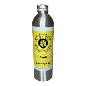 The Good Zest Company - Organic Lemon Body Wash, 250ml | Pack of 12