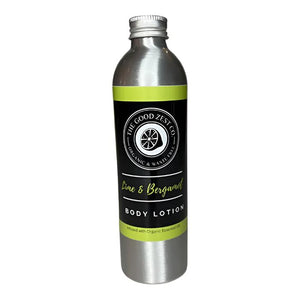 The Good Zest Company - Organic Lime & Bergamot Body Lotion, 250ml | Pack of 12