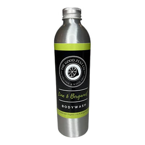The Good Zest Company - Organic Lime & Bergamot Body Wash, 250ml | Pack of 12