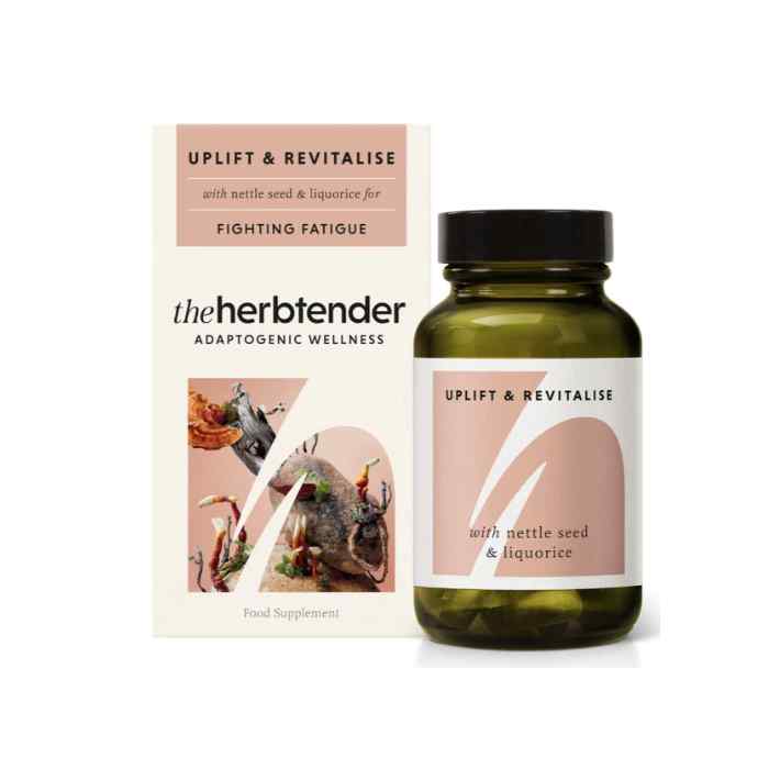 The Herbtender - Uplift & Revitalise 60, 1 Jar