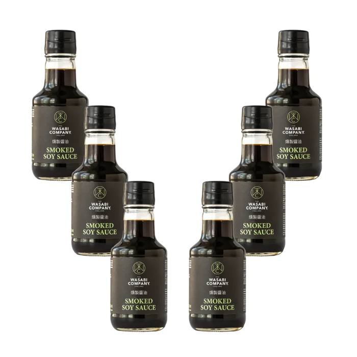 The Wasabi Company - Smoked Soy Sauce, 150ml  Pack of 6
