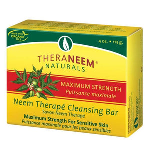 Theraneem - Maximum Strength Neem Oil Cleansing Bar, 118ml
