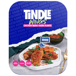 Tindle - Plant Based Breaded Chicken Wings, 180g