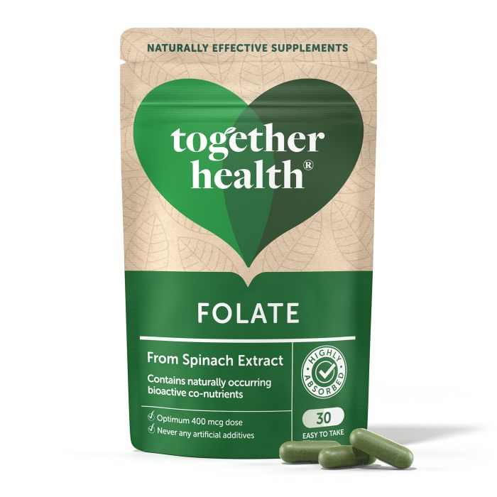 Together Health - Natural Folate, 30 Caps