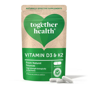 Together Health - Vitamin D3 & K2 3000iu, 30 Caps