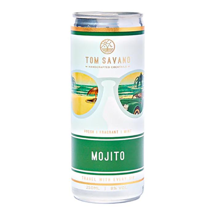 Tom Savano Cocktails - Havana Beachfront Mojito 8% RTD Cocktail, 250ml - Pack of 12