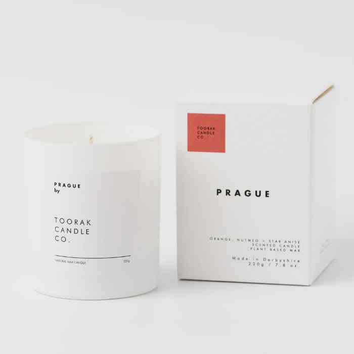 Toorak Candle Co - Prague Wax Candle, 220g