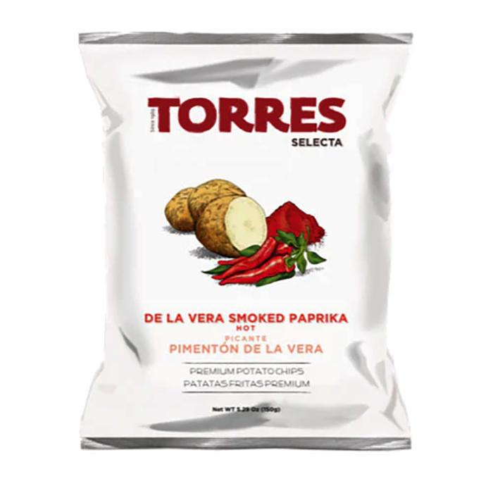 Torres - Smoked Paprika Crisps, 150g - Pack of 15