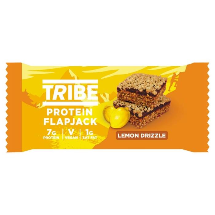 Tribe - Protein Flapjacks Lemon Drizzle, 50g