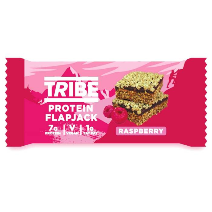 Tribe - Protein Flapjacks Raspberry, 50g