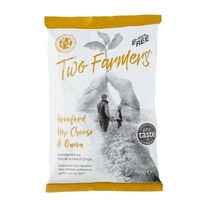 Two Farmers - Hereford Hop Cheese & Onion, 150g - Pack of 12