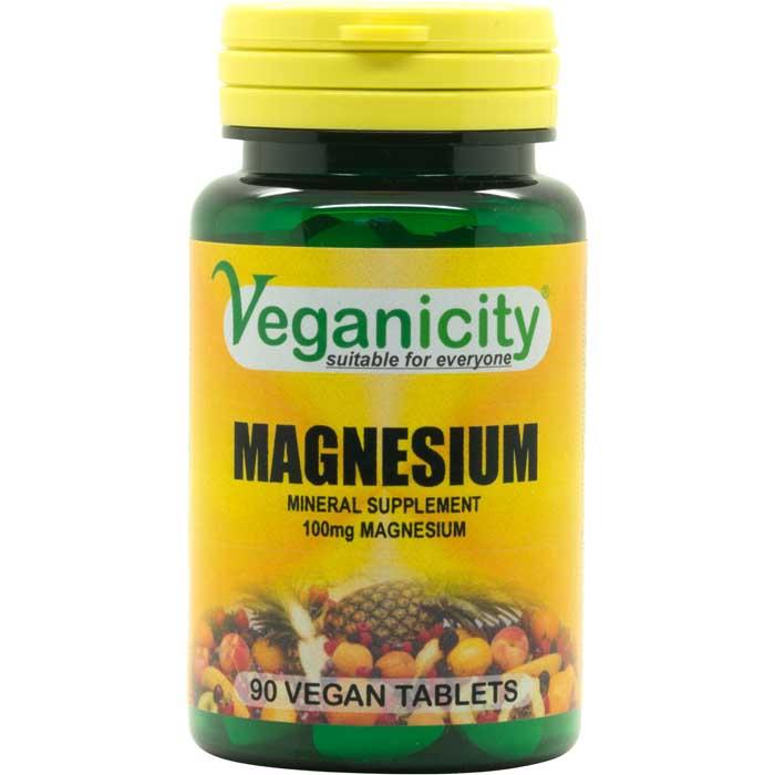 Veganicity - Magnesium 100mg, 90 Tabs