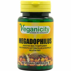 Veganicity - Megadophilus 1.25 billion], 60 Veg Capules