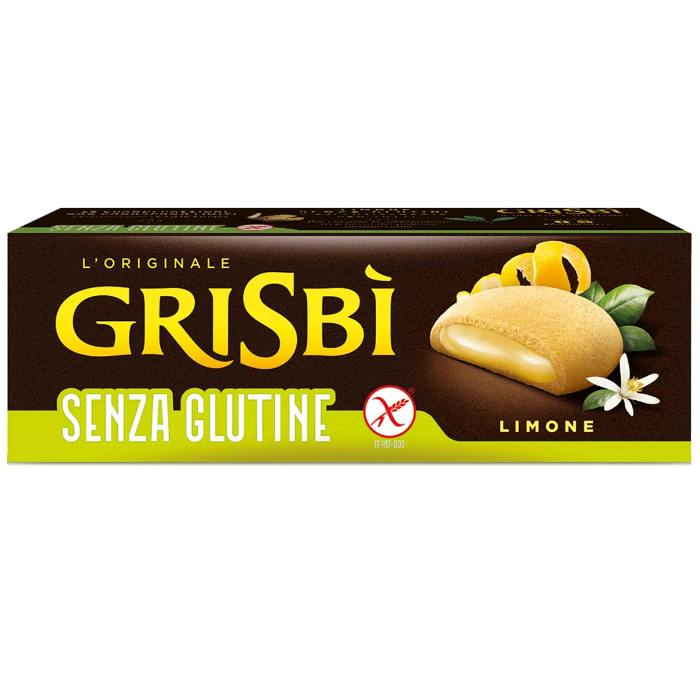 Vicenzi - Gluten-Free Grisbi Cream Lemon, 150g  Pack of 12
