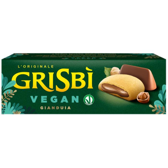 Vicenzi - Grisbi Vegan Gianduia, 135g  Pack of 12