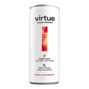 Virtue Drinks - Yerba Mate Can, 250ml - Pack of 12 | Multiple Flavours