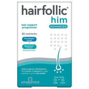 Vitabiotics - Hairfollic Man Advanced, 60 Capsules