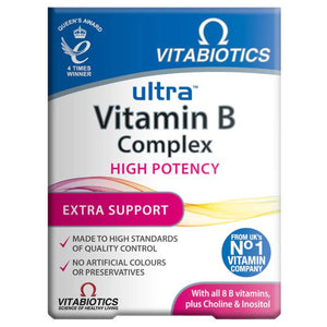 Vitabiotics - Ultra B Complex High Potency, 60 Tabs