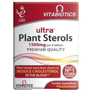 Vitabiotics - Ultra Plant Sterols 1500mg Tablets, 30 Tabs