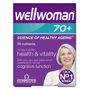 Vitabiotics - Wellwoman 70+, 30 Tabs