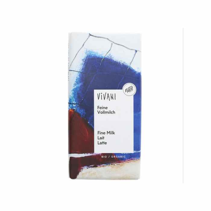 Vivani - Organic Milk Chocolate, 80g  Pack of 12