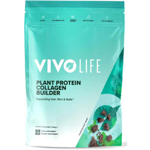 Vivo Life - Plant Proteim Collagen Builder Choc Mint, 950g