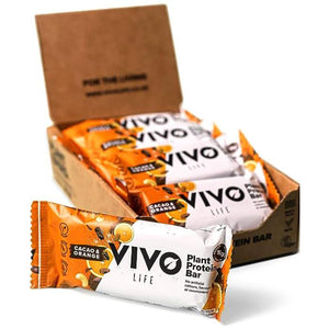 Vivolife - Plant Protein Bar, 65g | Pack of 12 | Multiple Flavours