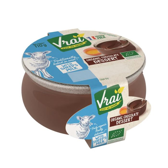 Vrai - Vrai Organic Sheeps Dessert Chocolate, 110g