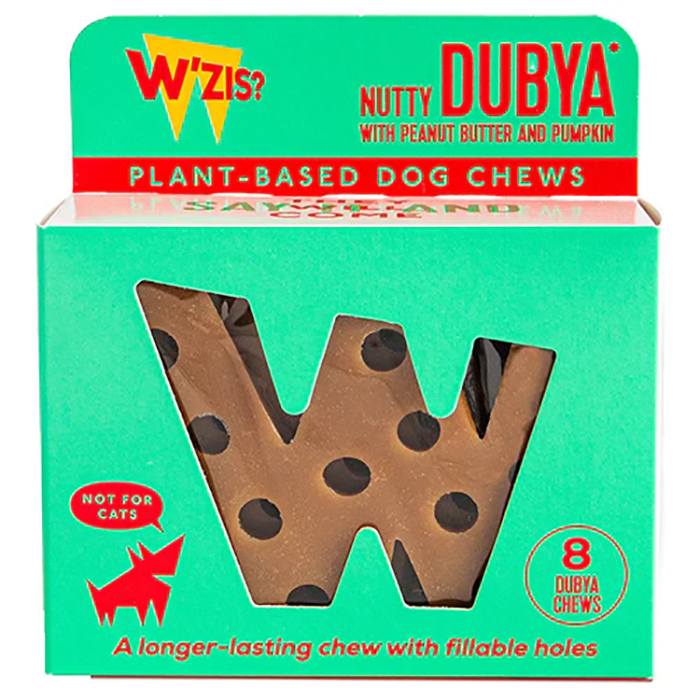 W’ZIS - Nutty Dubyas Dog Chews  Pack of 8