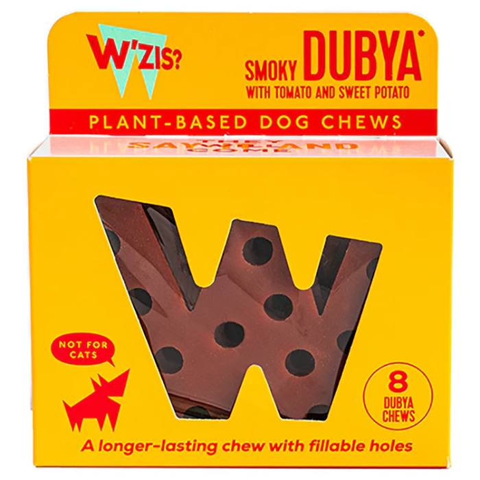 W’ZIS - Smoky Dubyas Dog Chews  Pack of 8 