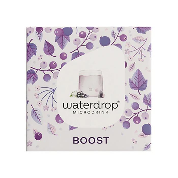 Waterdrop - Boost Microdrink Sachets, 12 Sachets - Pack of 6