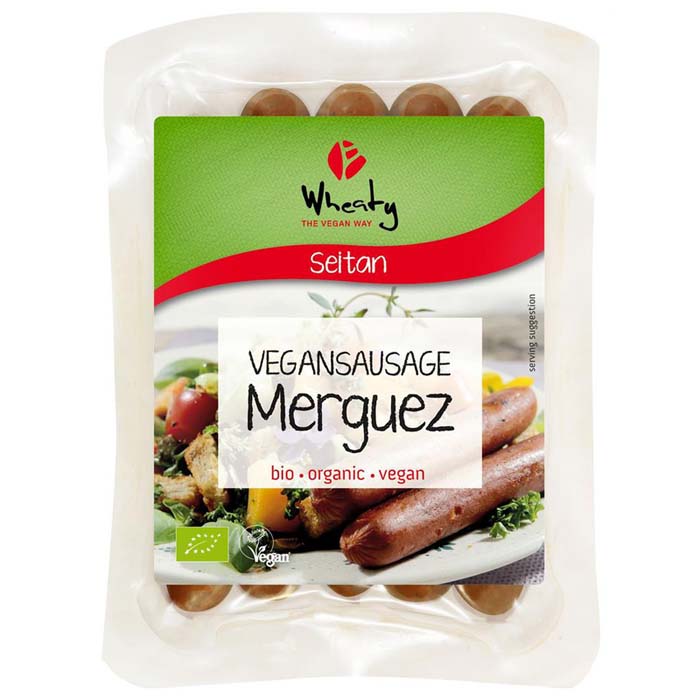 Wheaty - Organic Vegan Merguez Sausages